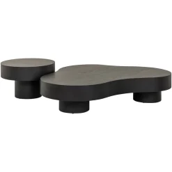 Organische Salontafel Bogor Set van 2 stuks