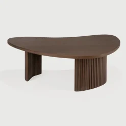 Organische Salontafel Boomerang Hout, 90 x 61cm
