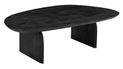 Organische Salontafel Cooper Mangohout, 135 x 75cm