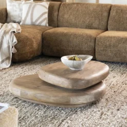 Organische Salontafel Kabo Mangohout