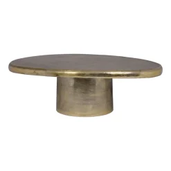 Organische Salontafel Pulitzer 106 x 82cm, Brushed Gold