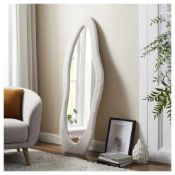 Organische Spiegel Estaban Imitatiebont 160 x 60cm