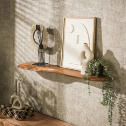 Organische Wandplank Lavar Acaciahout