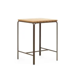 Outdoor Bartafel Salguer Acaciahout, 70 x 70cm