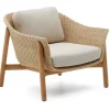 Outdoor Fauteuil Galea Teakhout en rattan