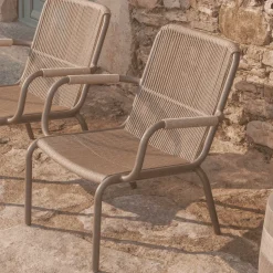 Outdoor Fauteuil Salis Gevlochten touw