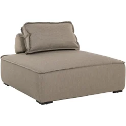 Outdoor Loungestoel Lounge kleur Taupe