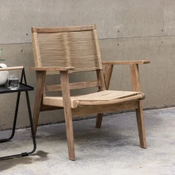 Outdoor Loungestoel Rashidah Acaciahout