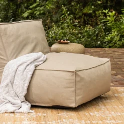Outdoor Loungestoel Velora Olefin stof, kleur Zand
