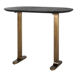 Ovale Bartafel Revelin Mangohout, 140 x 75cm