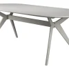 Ovale Eettafel Ciearra 220 x 95cm, kleur Beige