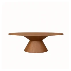 Ovale Eettafel Jagger Naturel Mangohout, 220 x 110cm