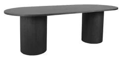 Ovale Eettafel Oliva Eiken, 240 x 120cm