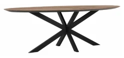 Ovale Eettafel Shape Teakhout