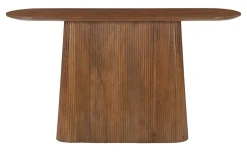 Ovale Sidetable Dyann Mangohout, 140cm