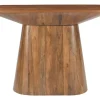 Ovale Sidetable Elicia Mangohout, 120cm
