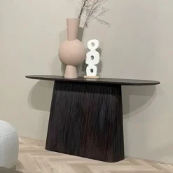 Ovale Sidetable Salvator Mangohout, 140cm