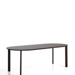 Ovale Tuintafel Erice kleur Bruin