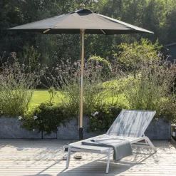 Parasol Eliu 250cm, kleur Zwart