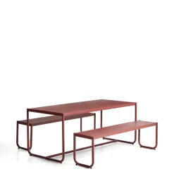 Picknickset Sotil Met tuintafel en 2 tuinbanken