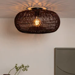 Plafondlamp Arizona Bamboe, 50cm