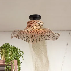 Plafondlamp Ibiza Bamboe, 50cm