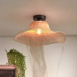 Plafondlamp Ibiza Bamboe, 50cm
