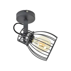 Plafondspot Wire zwart