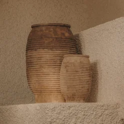 Plantenpot Llonga Terracotta, Set van 2 stuks