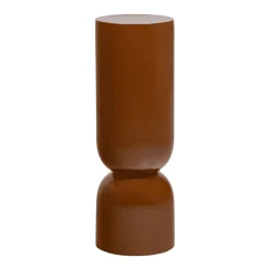 Plantenstandaard/Plantenpot Toval 95cm hoog, kleur Honinggeel