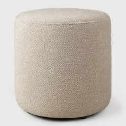 Poef Barrow Structuurstof, 40cm