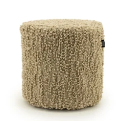 Poef Vista Grof Bouclé, 40cm