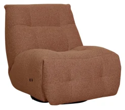 Relaxfauteuil Relax & Recharge Bouclé, elektrisch verstelbaar met accu