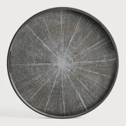 Rond Dienblad Slice kleur Wit