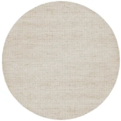 Rond Vloerkleed Hero 150cm, kleur Ivory/Naturel