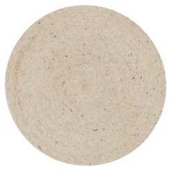 Rond Vloerkleed Takashi Wol, kleur Grijs