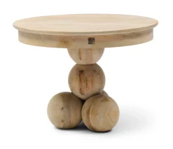 Ronde Bijzettafel Anacapri Mangohout, 60cm