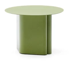 Ronde Bijzettafel Arvin 55cm, kleur Groen