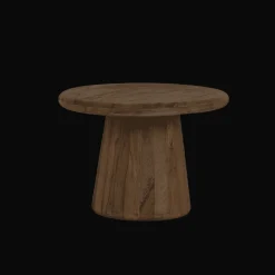 Ronde Bijzettafel Asti Mangohout, 60cm