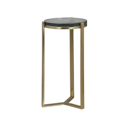 Ronde Bijzettafel Aubrey 29cm, kleur Goud