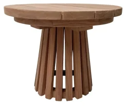 Ronde Bijzettafel Cindo Teakhout, 50cm