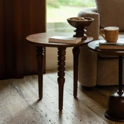 Ronde Bijzettafel Cove Mangohout, 50cm