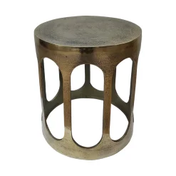 Ronde Bijzettafel Du Pont 45cm, kleur Brushed Gold