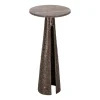 Ronde Bijzettafel Eldora Travertin