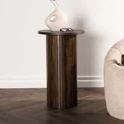 Ronde Bijzettafel Fionna MDF, 40cm