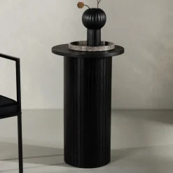 Ronde Bijzettafel Fionna MDF, 40cm