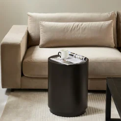 Ronde Bijzettafel Hollywood Hills Mangohout, 41cm