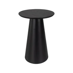 Ronde Bijzettafel Jazz 40cm, kleur Zwart