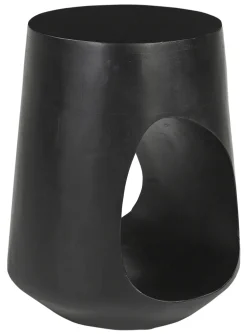 Ronde Bijzettafel Khaleel Mangohout, 32cm