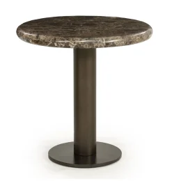 Ronde Bijzettafel Luigi Marmer, 45cm